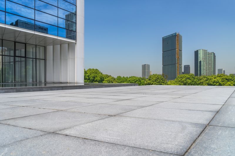 Concrete paver installation